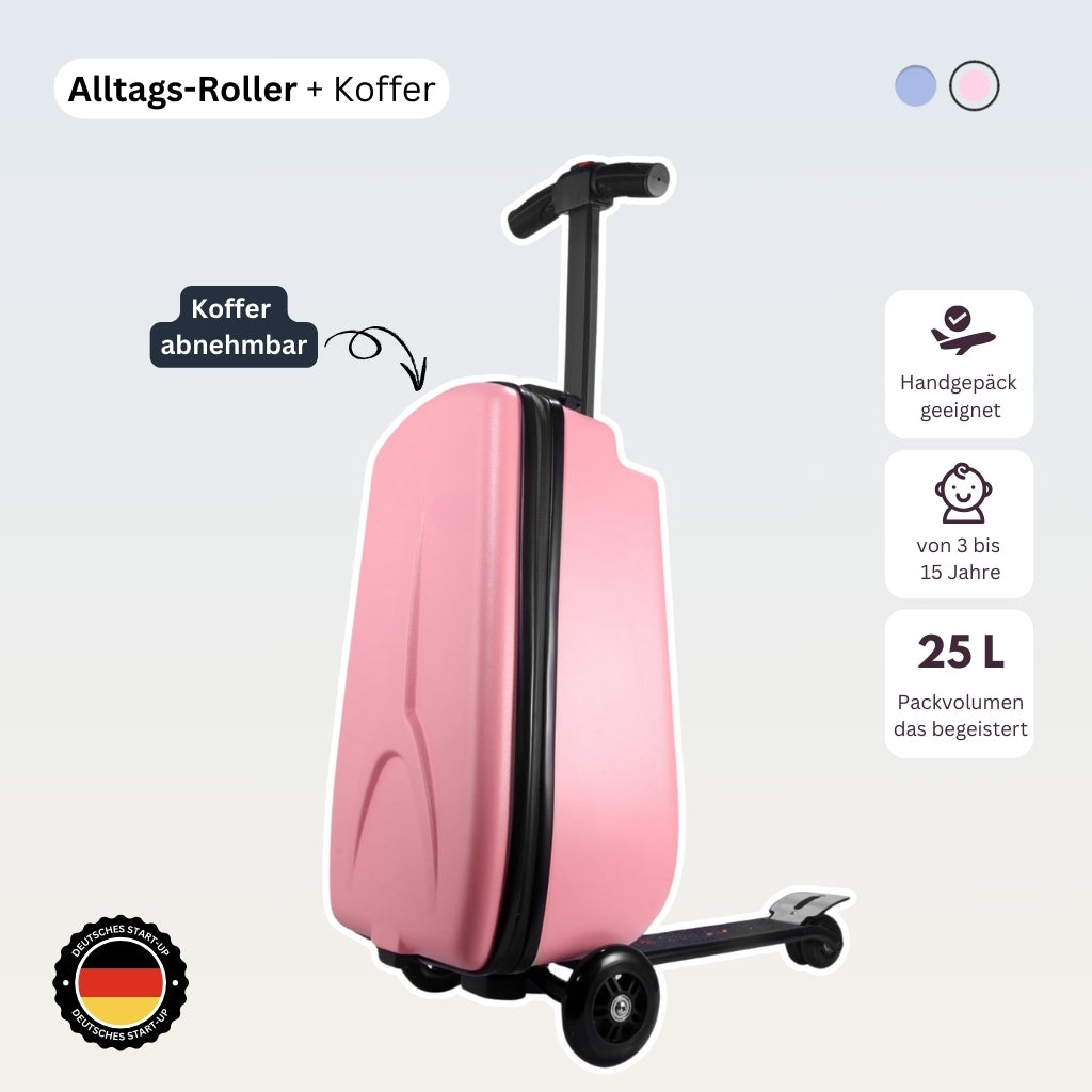 JetRoll™ – Der einzige Roller mit Urlaubsfunktion