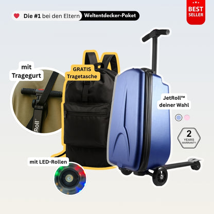 Das #1 Weltentdecker Paket - Style. Spaß. Komfort. In einem Set.