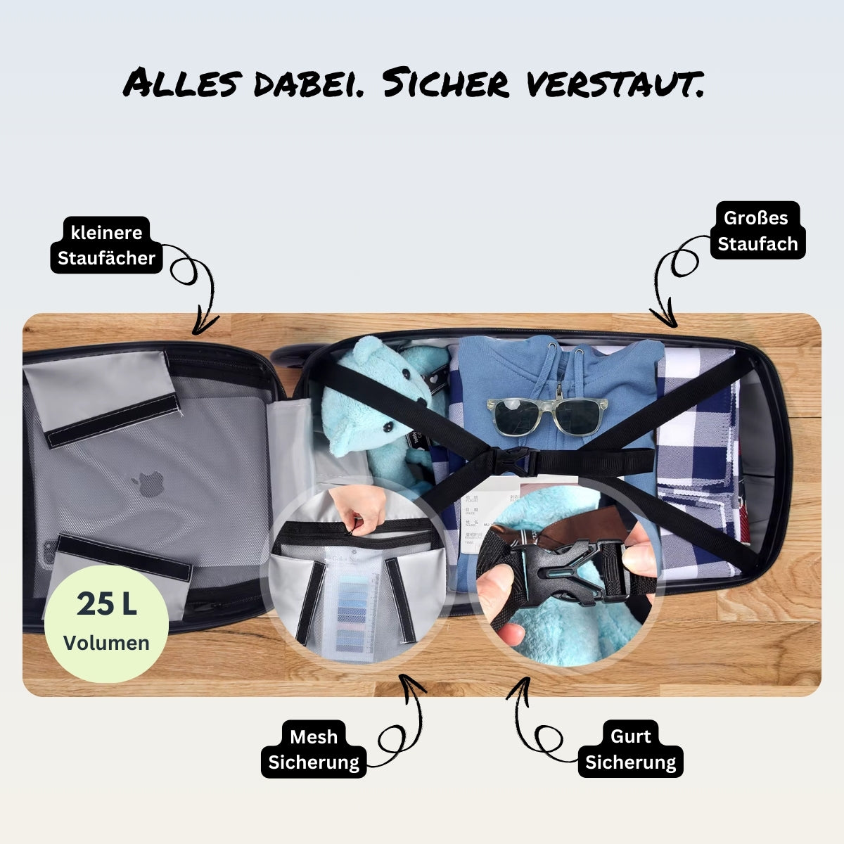 JetRoll™ – 2-in-1 Roller mit Urlaubsfunktion
