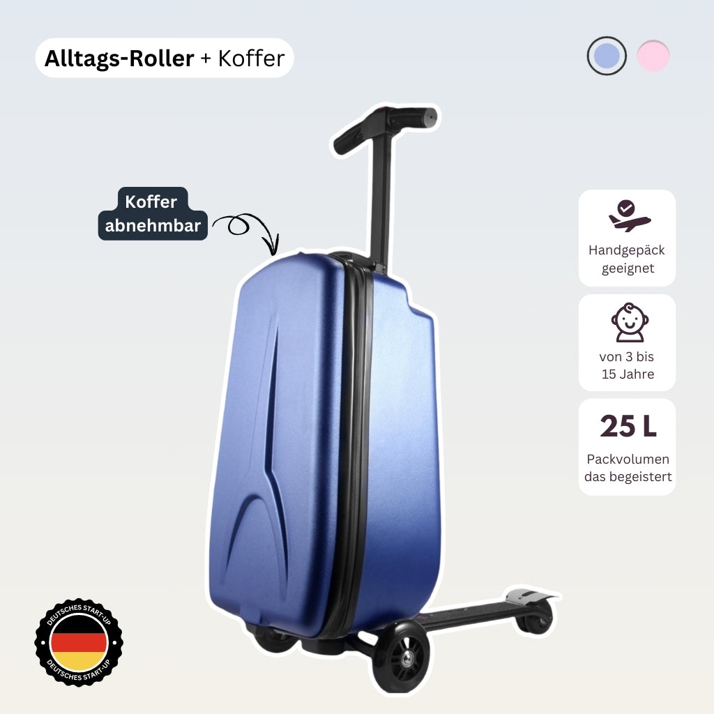 JetRoll™ – Der einzige Roller mit Urlaubsfunktion