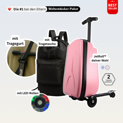 Das #1 Weltentdecker Paket - Style. Spaß. Komfort. In einem Set.