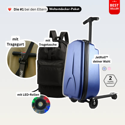 Das #1 Weltentdecker Paket - Style. Spaß. Komfort. In einem Set.